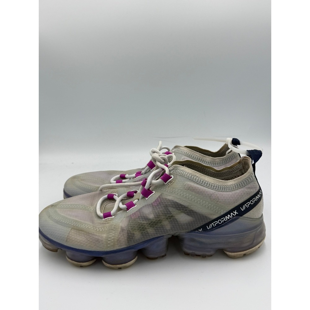 Nike Women Gray/White-Obsidian Air VaporMax 2019 Running Shoes AR6632-023 7